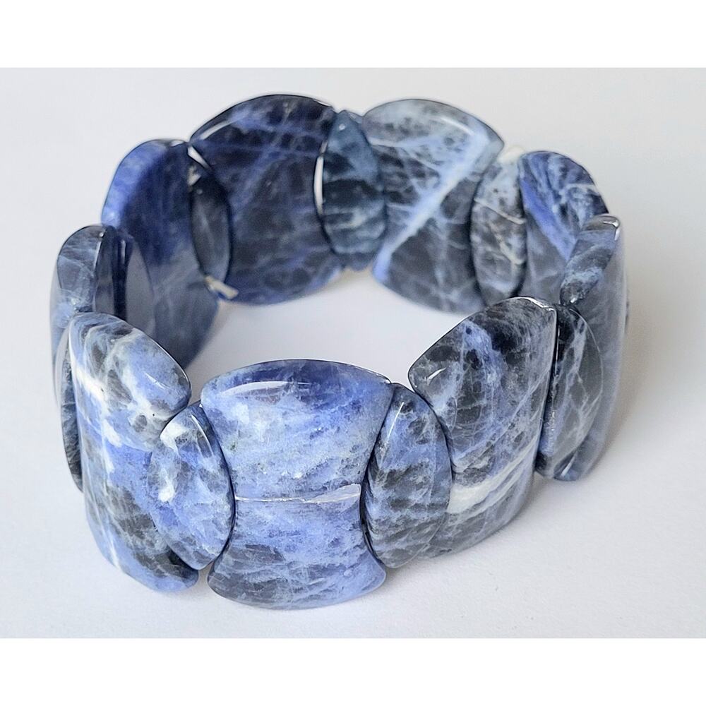 Jay King Desert Rose Trading Sodalite Stretch Bracelet Mine